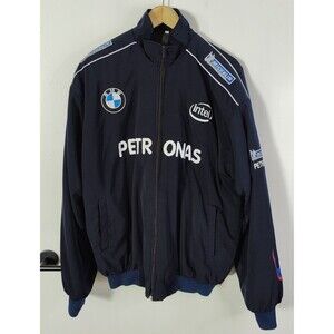 Vintage BMW Sauber F1 Racing Jacket Intel Michelin Petronas Sport 2XL